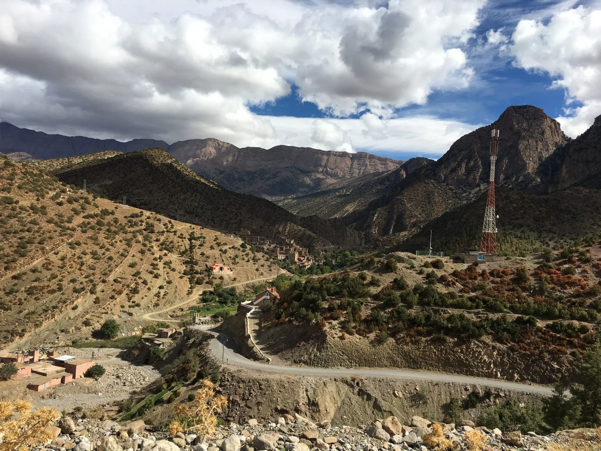 Zaouiat Ahançal Geological Panorama