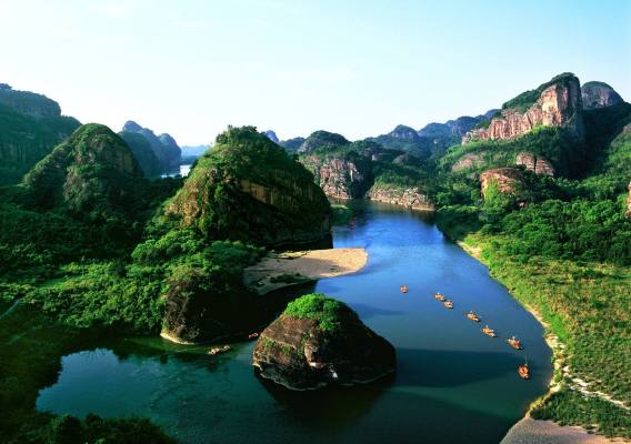 Longhushan Geopark, Jiangxi, China